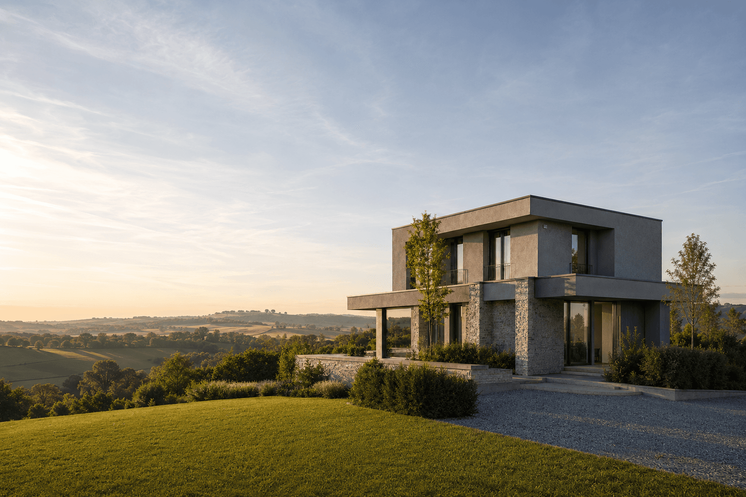 Architettura contemporanea nel paesaggio della Svizzera romanda